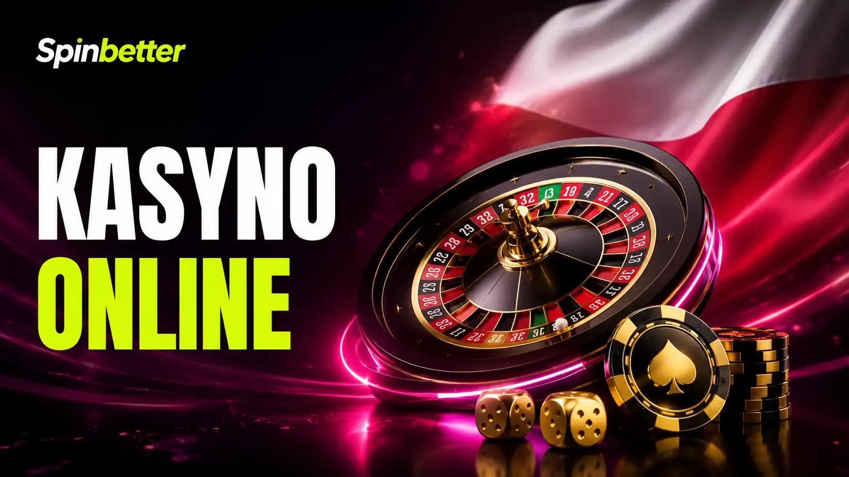 Lobby SpinBetter casino z kategoriami gier w polskiej wersji serwisu