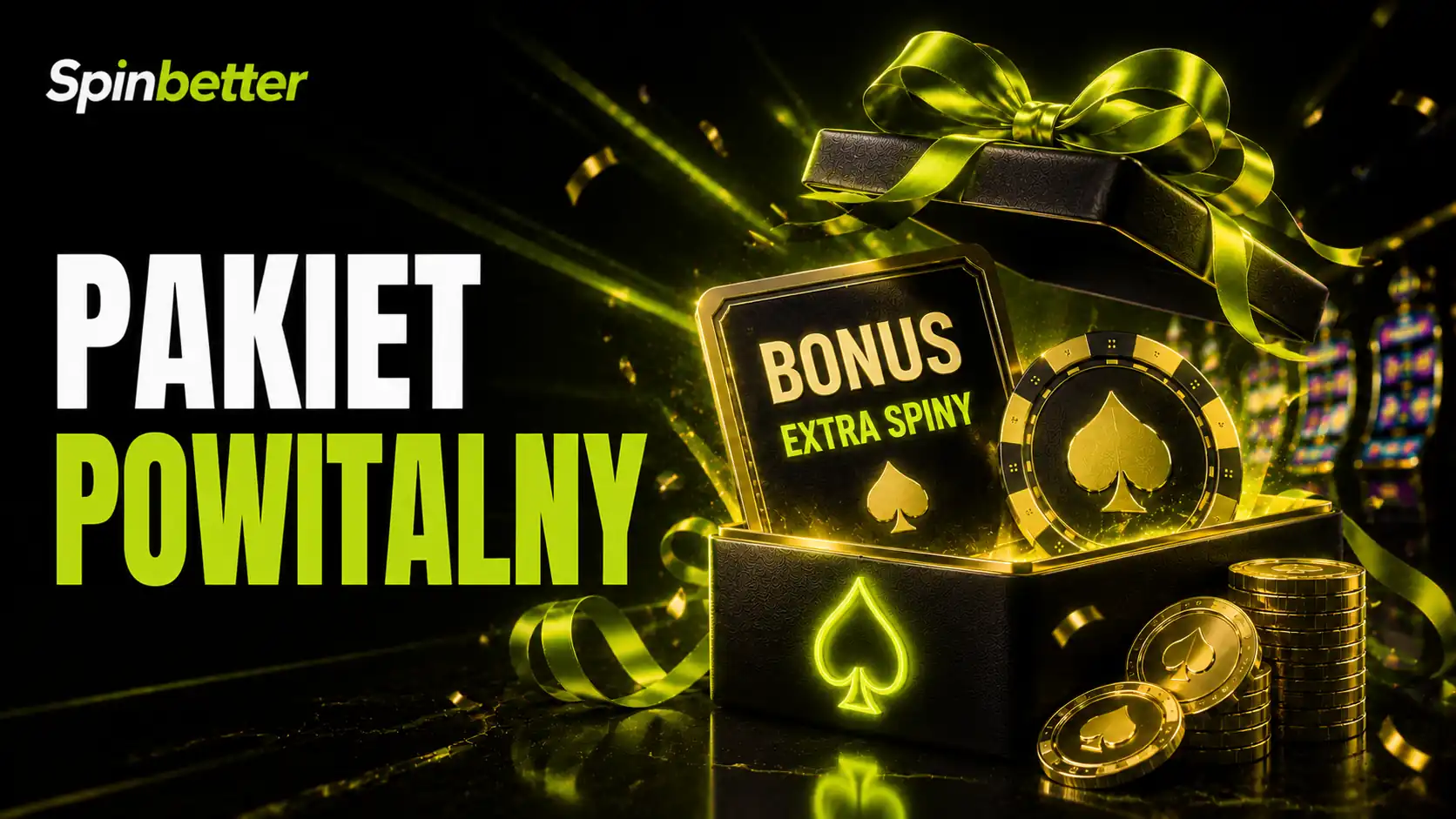 Pakiet powitalny na cztery depozyty, czyli bonus SpinBetter z darmowymi spinami